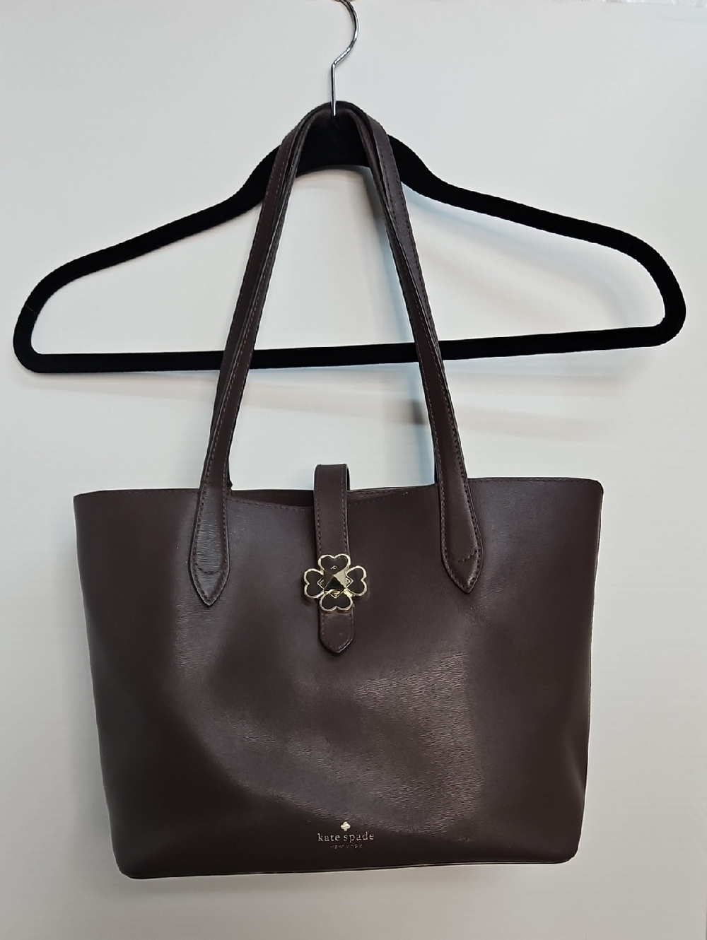 Kate Spade Kaci Chocolate Cherry Tote Shoulder Bag Sz 9x11